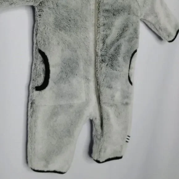 Splendid Frosted Fleece Infant Baby Bunting Hooded Snow Suit 0-3M - Picture 3 of 4
